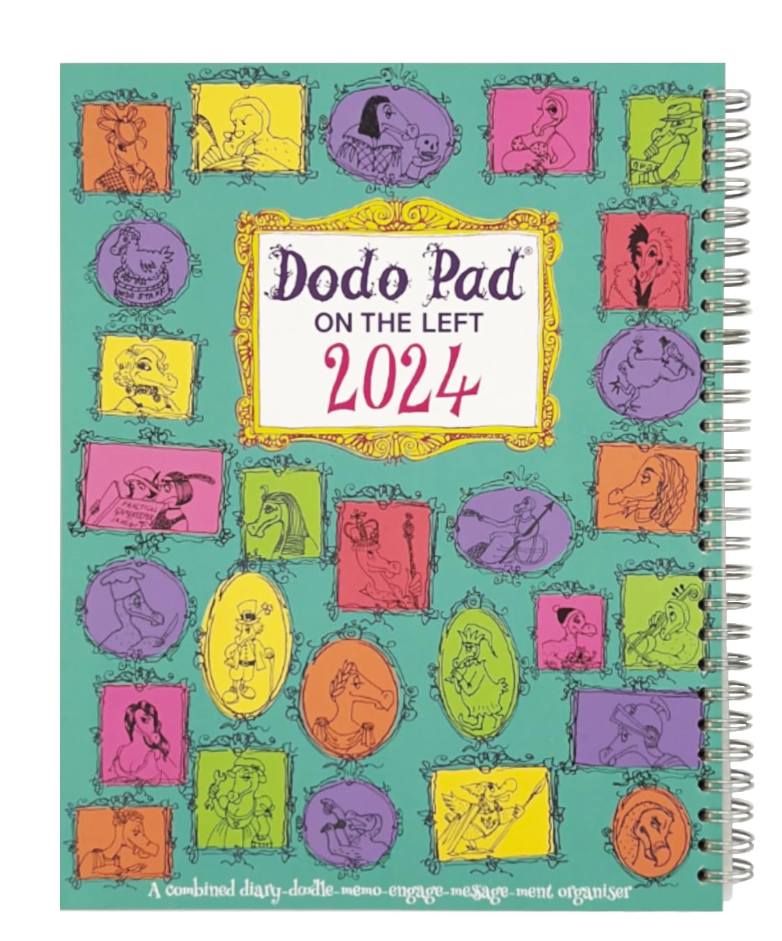 The Dodo Pad ON THE LEFT Desk Diary 2024 Week to View, Calendar Year