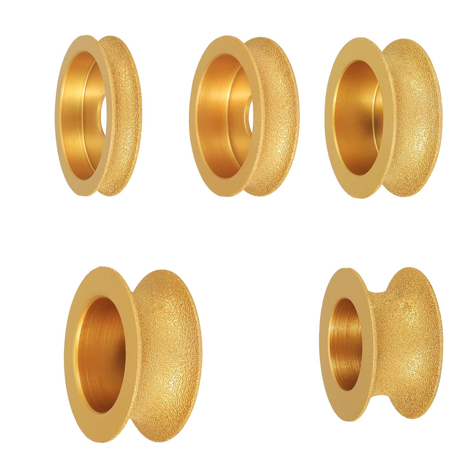 Roue De Polissage Ronde En Diamant Brasé Alésage De 10/15/20/25/30mm Bordure Céramique Pour Carrelage Marbre Granit Meuleuse D'angle Pierre