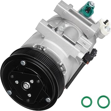 TadaMark A/C Compressor With Clutch Compatible with Nissan Altima 2013-2018 2.5L 2.5for Base/S/SR Models Only, Not for SL/SV Model-4 cylinder, Air Conditioning With One PLug