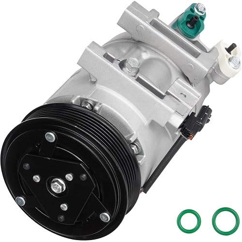 TadaMark A/C Compressor With Clutch Compatible with Nissan Altima 2013-2018 2.5L 2.5(for Base/S/SR Models Only, Not for SL/SV Model)-4 cylinder, Air Conditioning With One PLug
