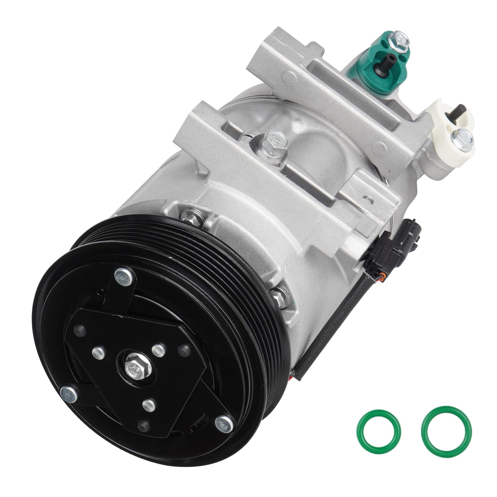 TadaMark A/C Air Conditioning Compressor with Clutch Fit for Nissan Altima 2.5L 2.5 2013 2014 2015 2016 2017 2018 One PLugs Only (Fit the Base or S or