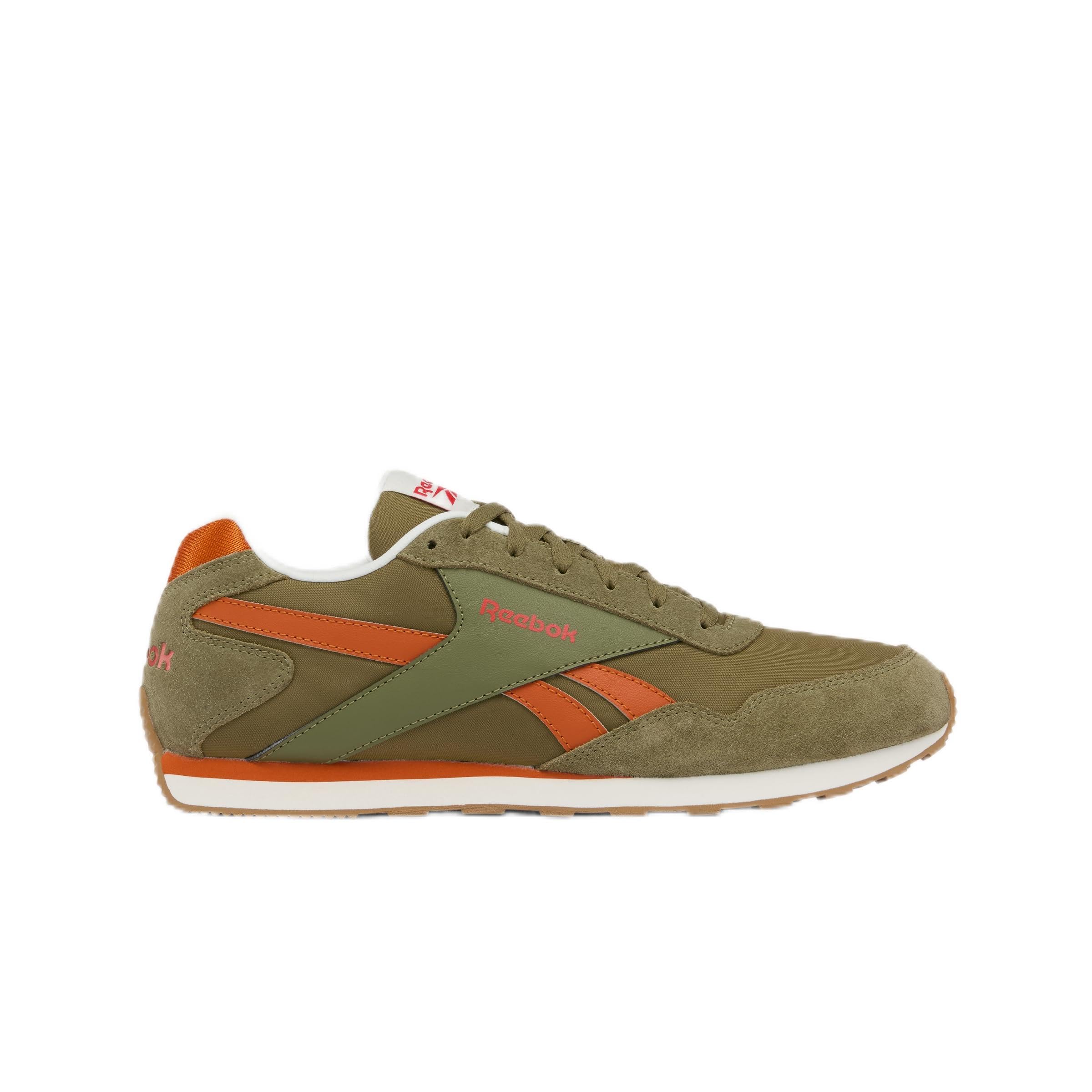 Reebok - Glide Low Trainers  Grittygreen/Rustorange/Sportred  Size 39