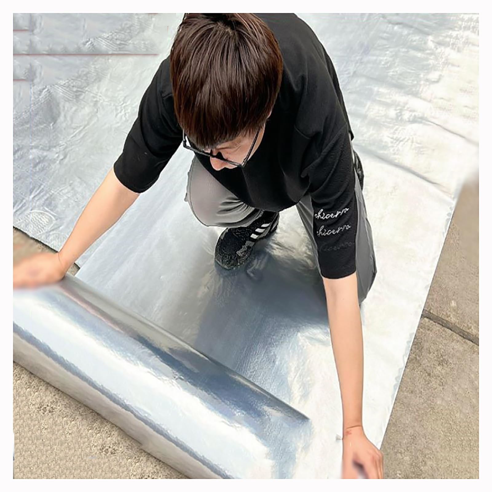 Bande d'étanchéité étanche anti-fuite en aluminium pour réparation de toiture