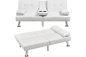 Yaheetech HomSof Convertible Swivel Accent Sofa
