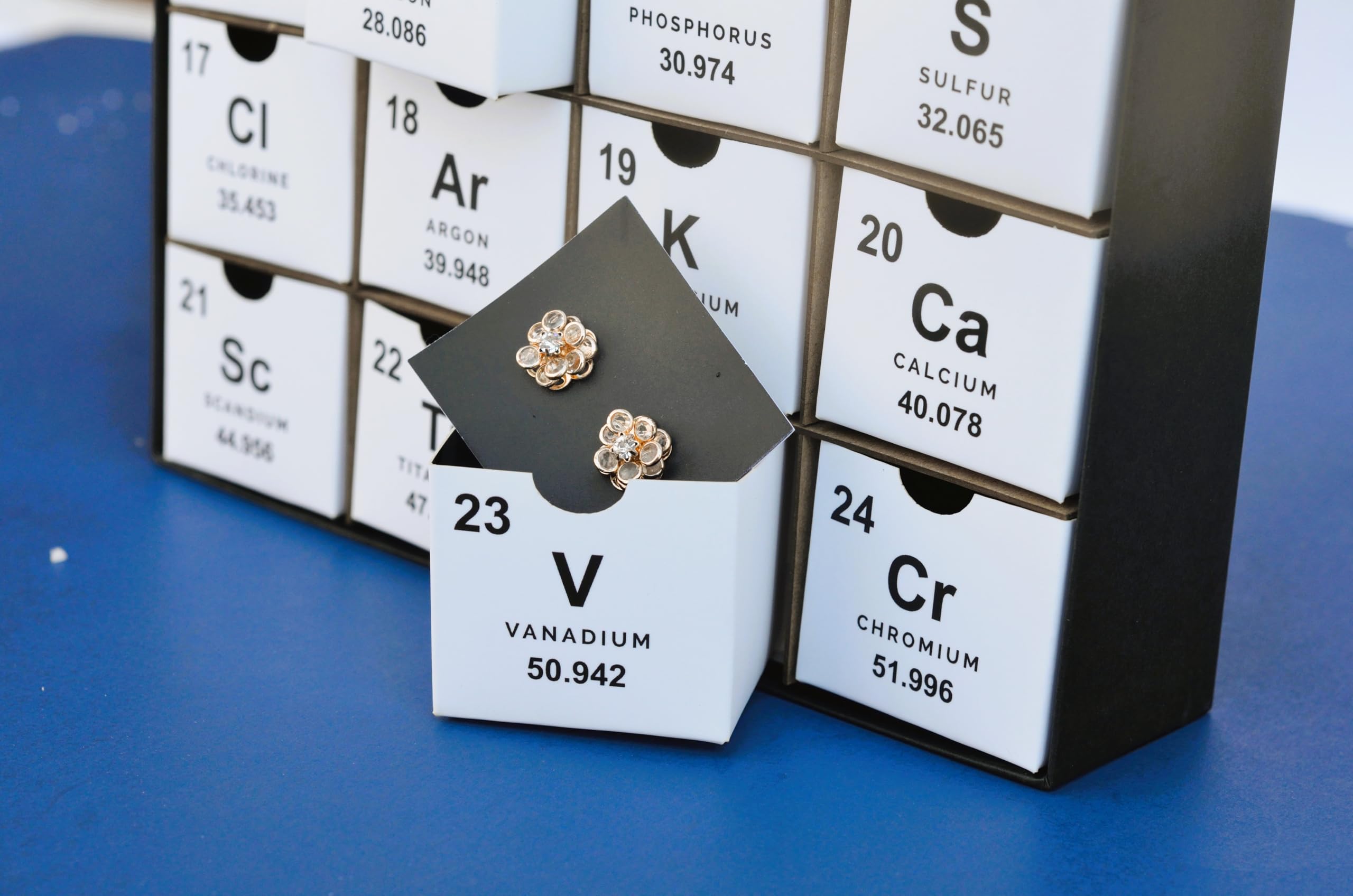 Nerdy Words - Scatola per calendario dell'avvento in cartone fai da te