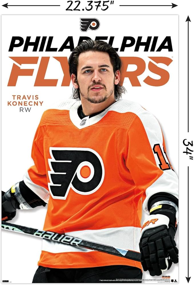 Amazon.com: NHL Philadelphia Flyers - Travis Konecny Feature