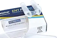 Retentor de narinas, tubos de silicone para pós-cirurgia nasal, após rinoplastia