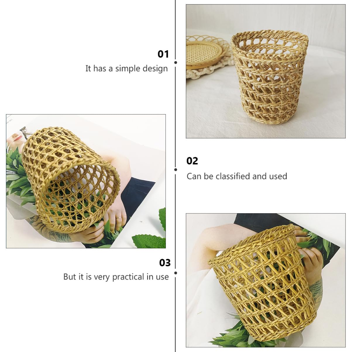 12piezas Cubiertas para Tazas De De Aislantes Térmicos Accesorios De Cocina Rústico para del y Decoración Natural