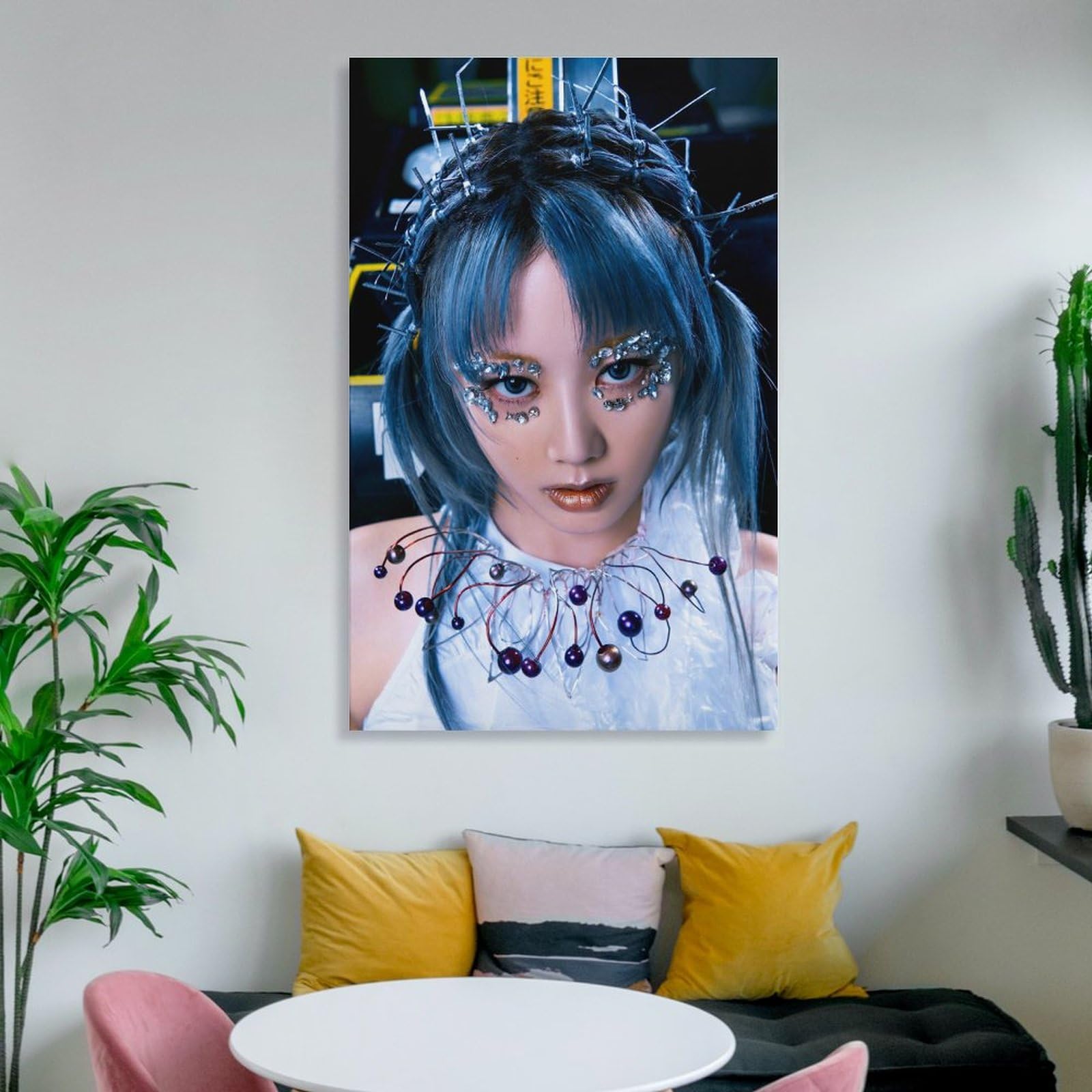 にいな！キャンバスアート 絵師100人展 12」F3キャンバスアート てぃんくる はるかぜせつな