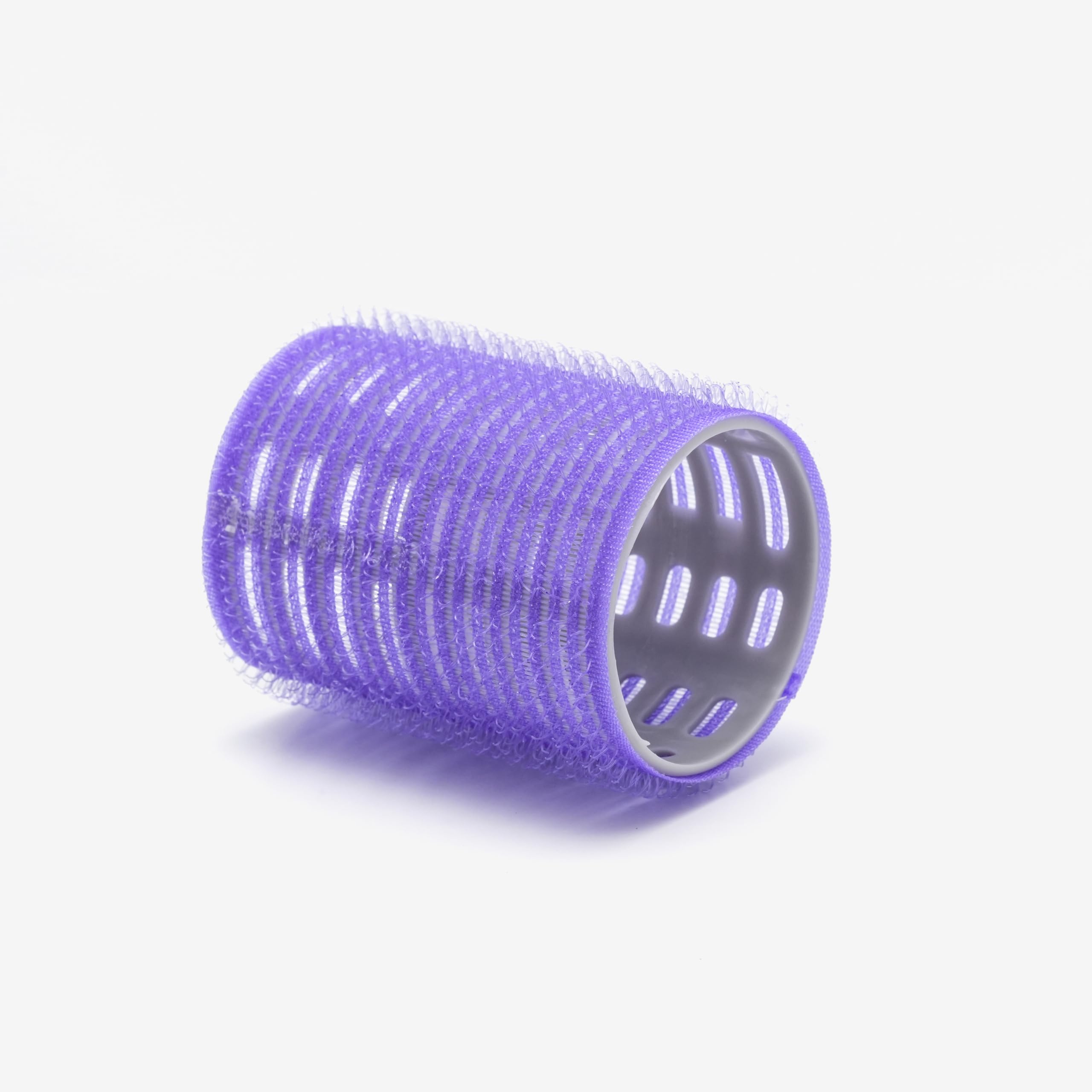 Croc 1215 Büyük Boy Bigudi 6Lı (Cırtlı - Yapışkanlı Bigudi) Mor Çap: 4.5Cm