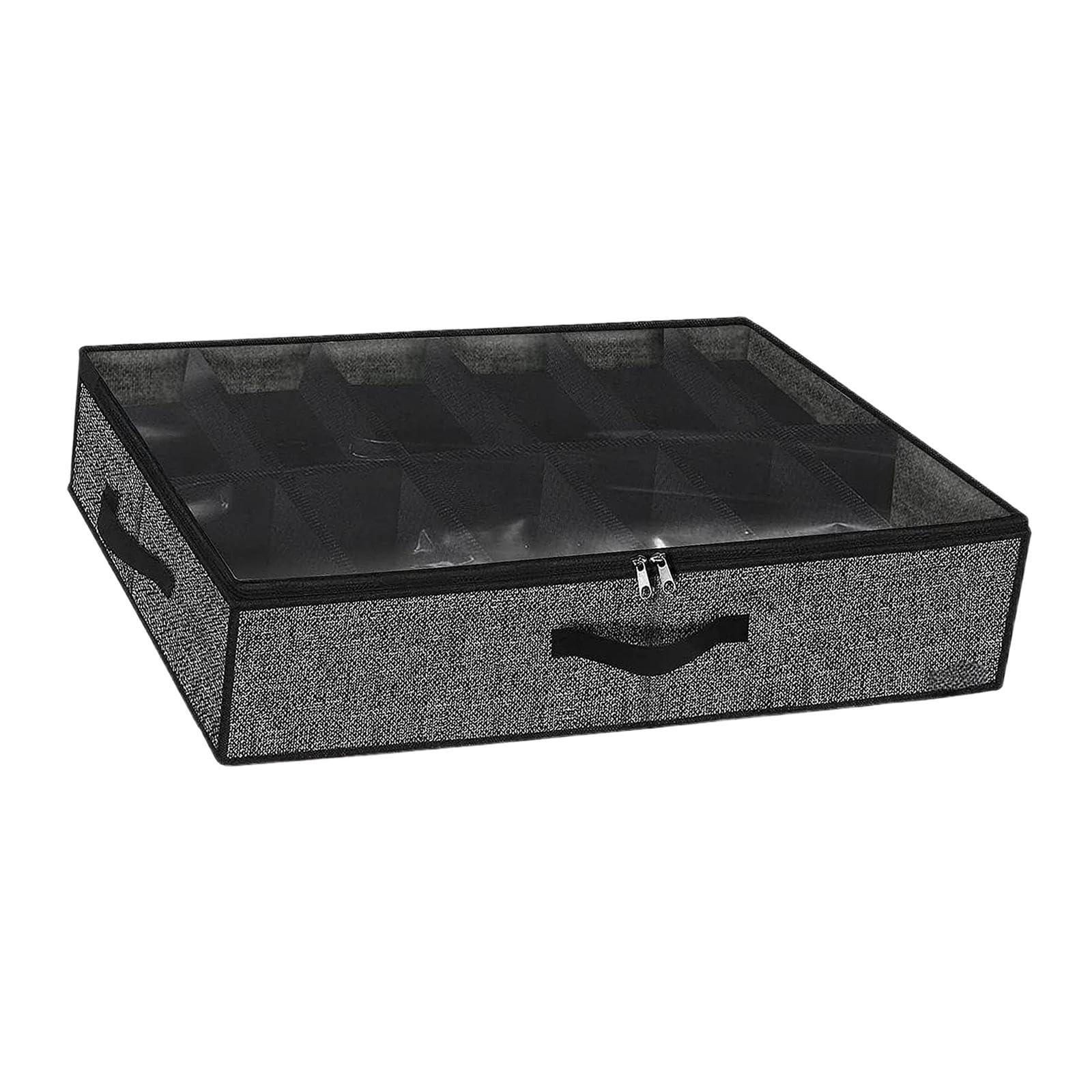F Fityle Organizador de Zapatos Debajo de la Cama, Caja contenedora para Zapatos, Bolsa de Almacenamiento de Zapatos a Prueba de Polvo para Adultos, Caja de
