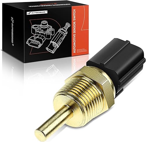 A-Premium Sensor de temperatura del refrigerante del motor compatible con Chrysler Sebring Dodge Stratus Hyundai Sonata Mitsubishi Eclipse Galant