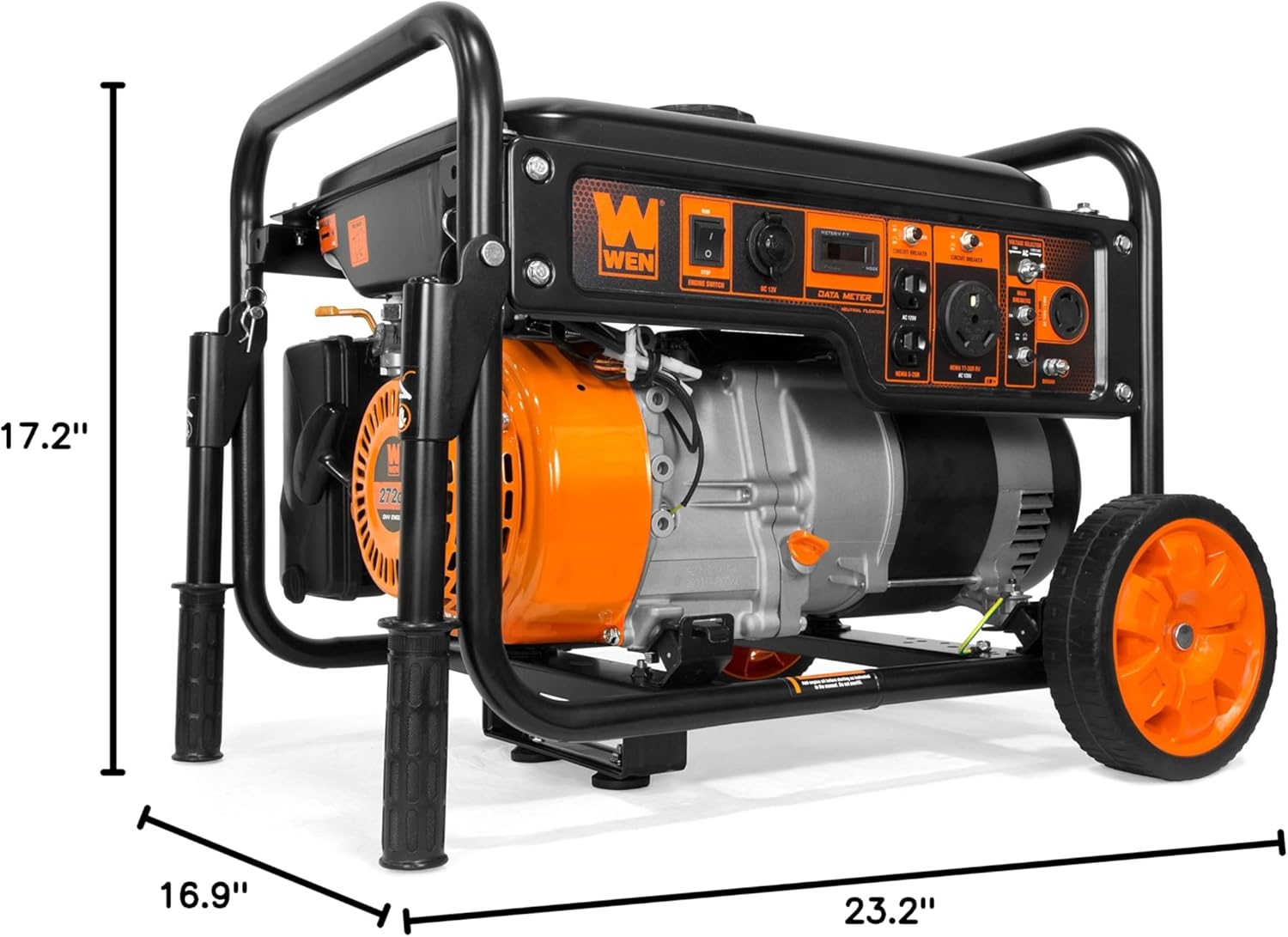 Generator dimensions diagram