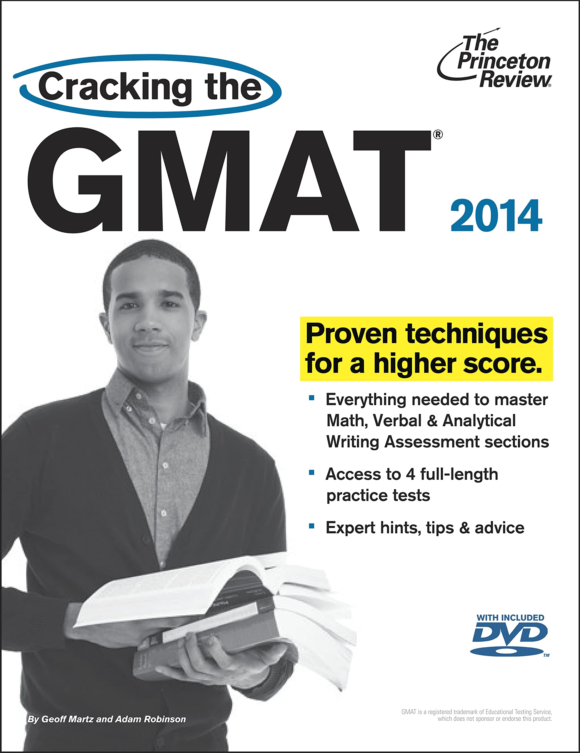 Cracking the GMAT with 4 Practice Tests & DVD, 2014 Edition (Graduate School Test Preparation) Graduate School Test Preparation Edition