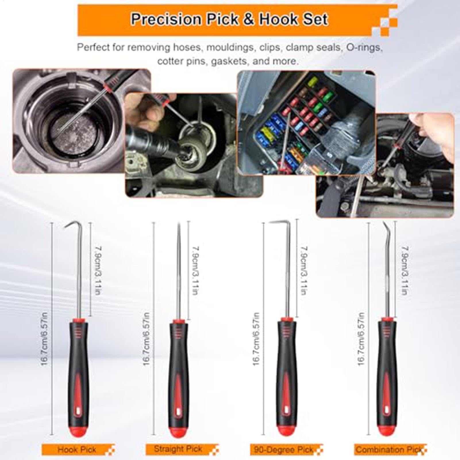 Strumento di rimozione del rivestimento per auto, kit di utensili per