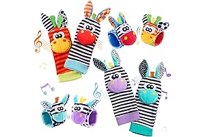 Baby Wrist Rattles and Foot Finder Socks