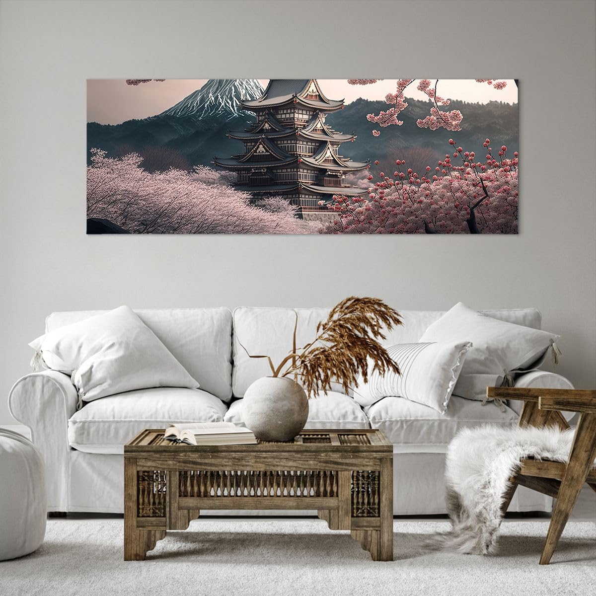 Cuadro Decorativo Moderno Vertical Líquido Oro Rosa 50x70 Cm - Lienzo Canvas Para Salón, Dormitorio O Cocina, Listo Para Colgar