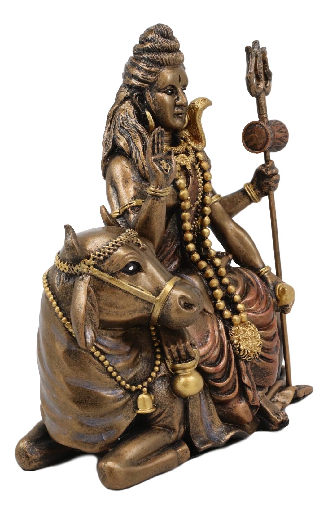 Ebros Gift Vastu The Auspicious One Lord Shiva Sitting On Nandi Bull
