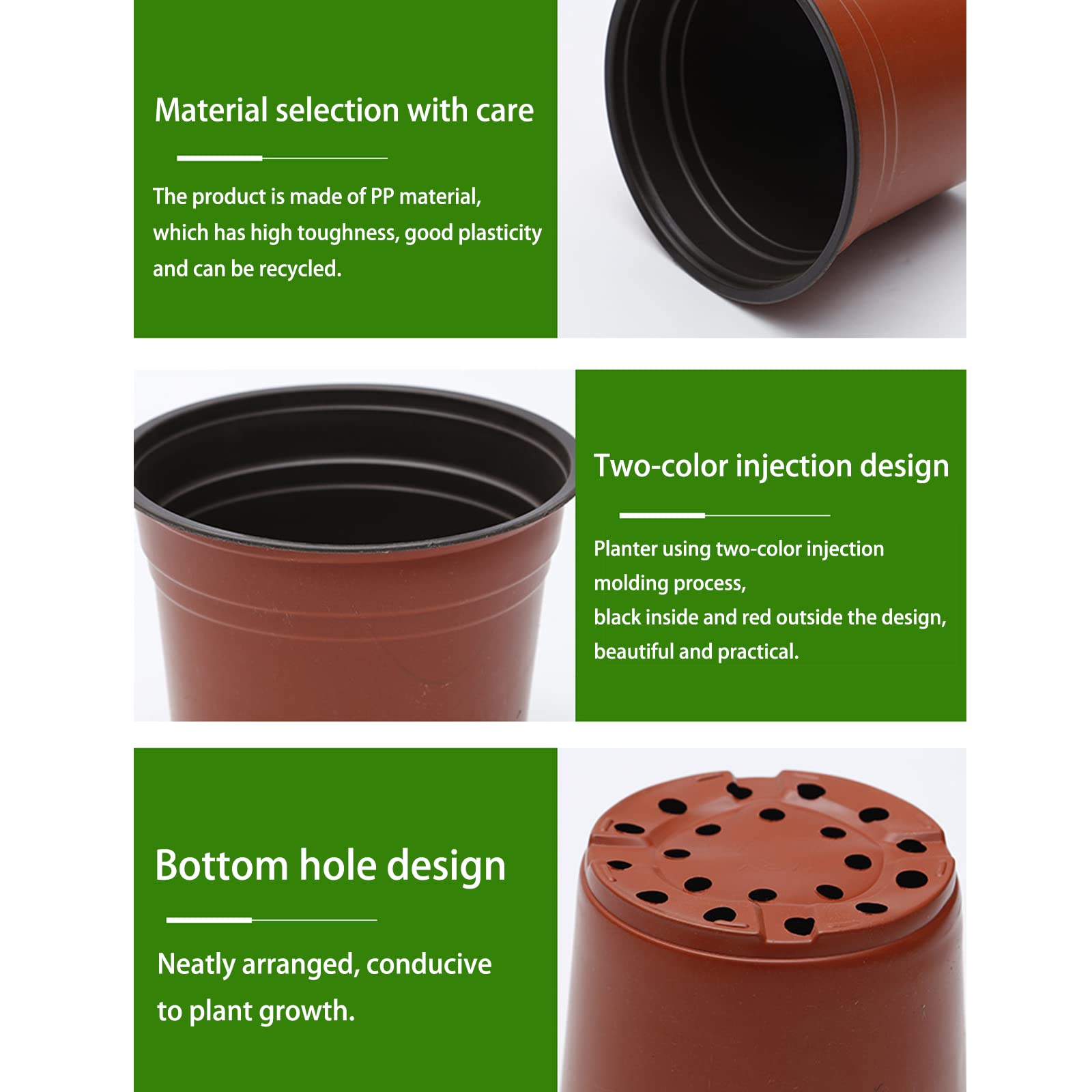 Bloempot Easy, rond 80 cm, H75 cm, groen - VECA