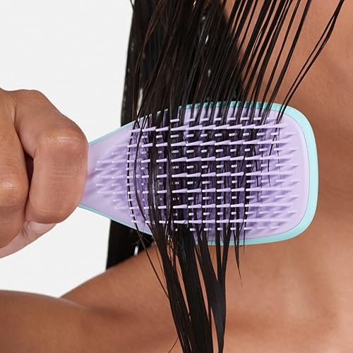 Vista 9 de Tangle Teezer Cepillo desenredante definitivo, elimina nudos y reduce la rotura, mini cepillo de pelo para viajes, manos pequeñas y todo