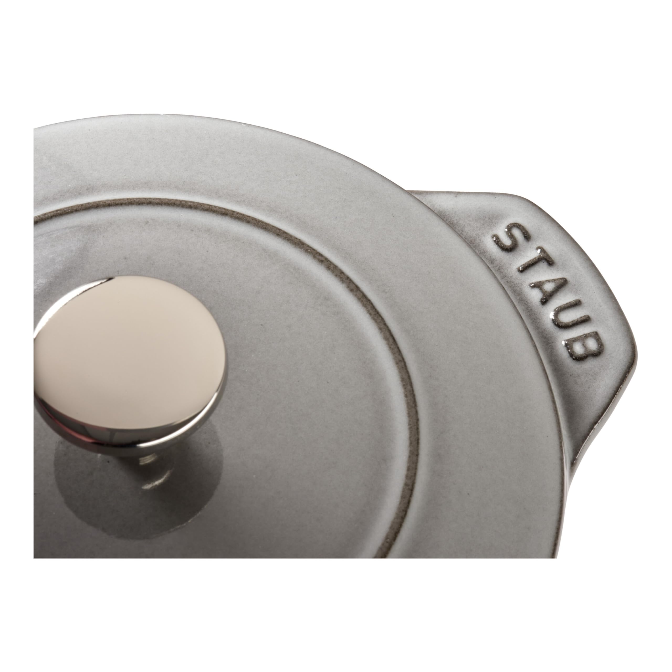 staub ストウブ ラ ココット de GOHAN グレー M 16cm STAUB(ストウブ) ラ・ココット de GOHAN M グレー [CONCENT]コンセント