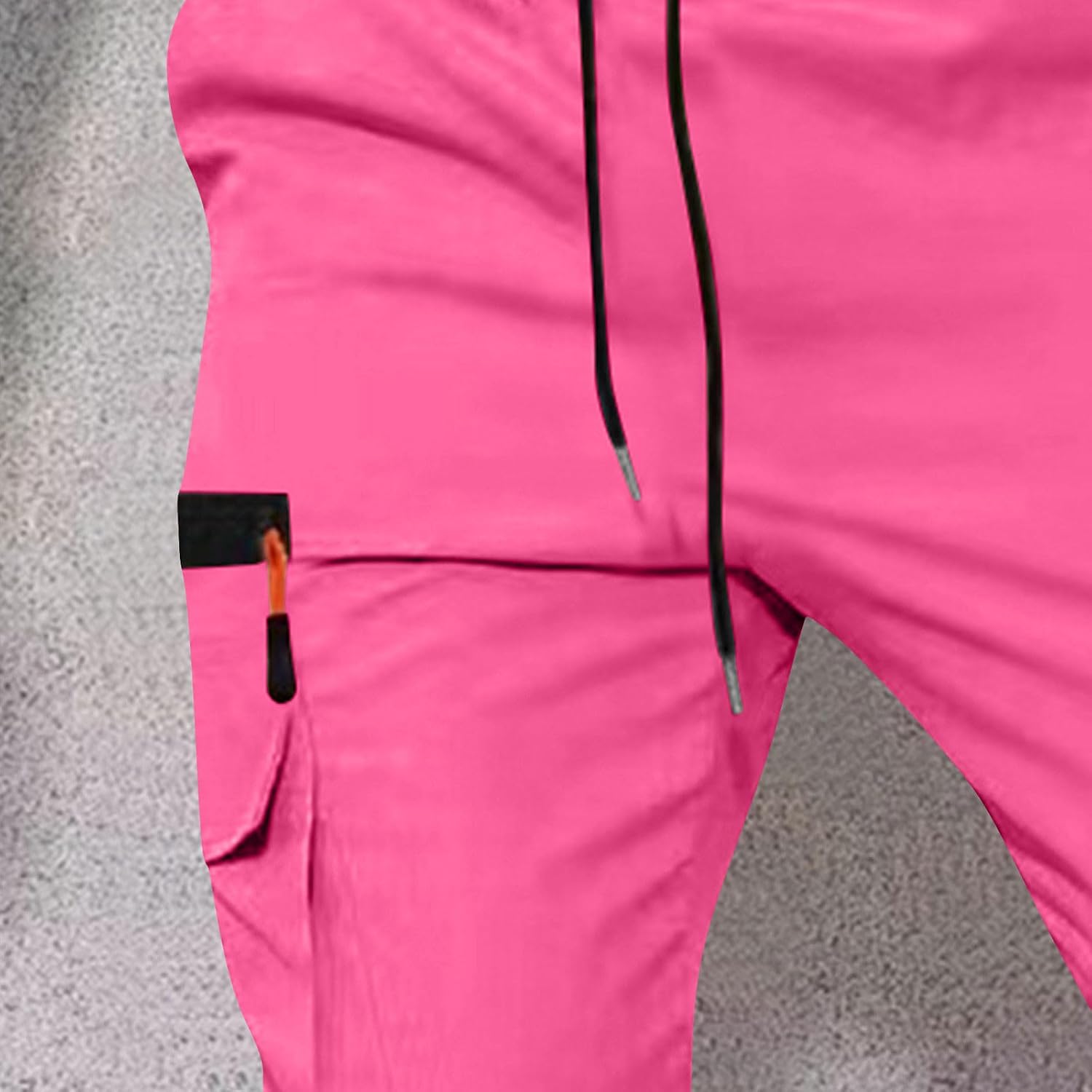 Cargo Jogger Pants for Men Quick Drying Casual Lightweight Athletic Trousers Workout Hiking Pants with Zipper Pockets