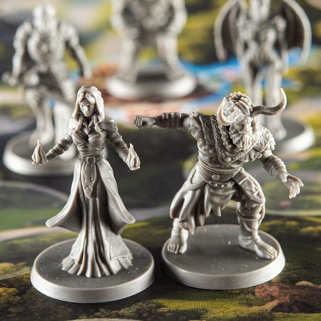 Lord of Loot, kooperatives Fantasy-Brettspiel, ab 14 Jahren, für 1–5 Spieler, 60–90 Minuten Spieldauer, auf Englisch und Deutsch