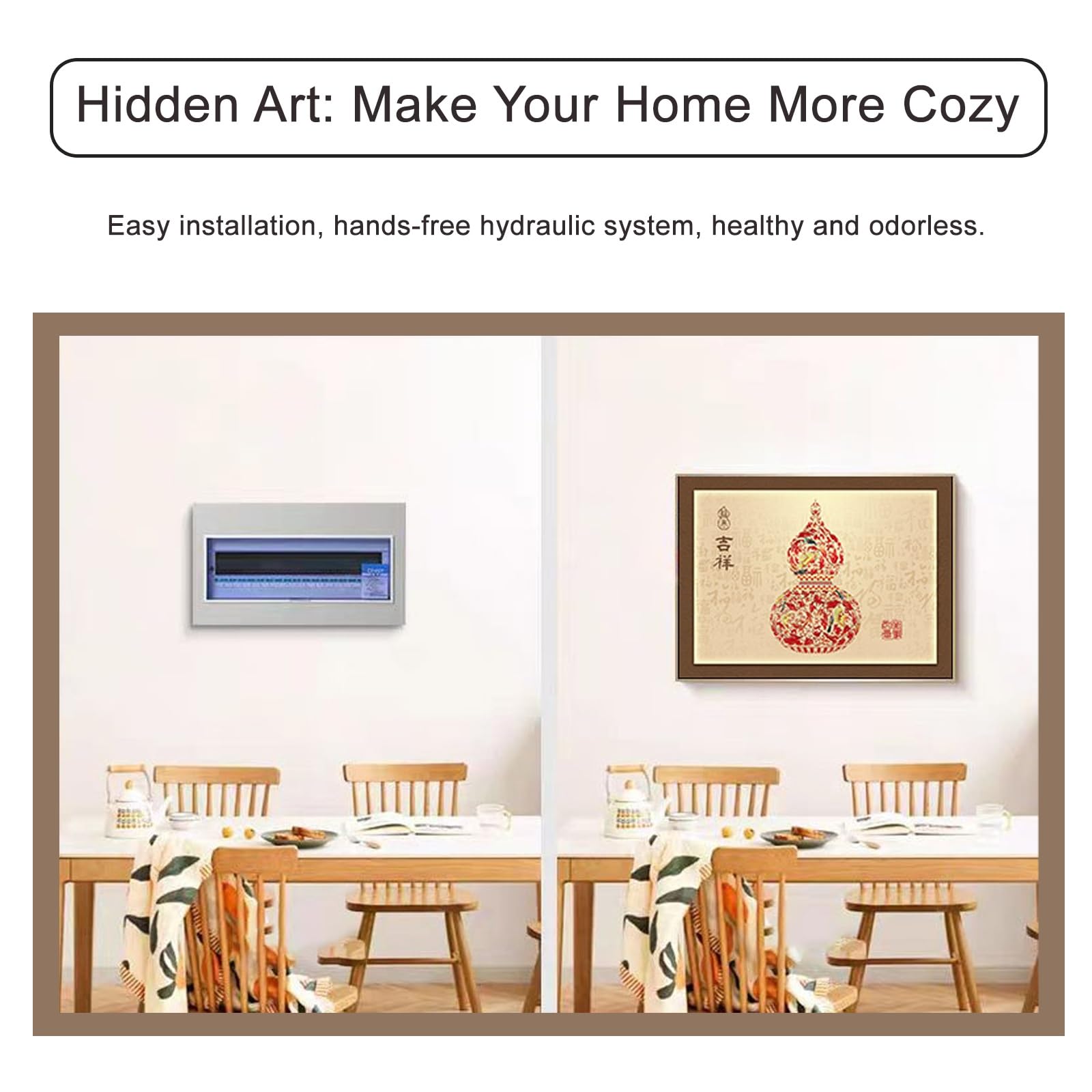 Las Decoraciones Para Tapas De Interruptores, Tapa Cuadro Electrico, Modernas Para Cajas De Fusibles Y Decoraciones Paneles Distribución(Beige6,60 * 80cm/23.6 * 31.4in)