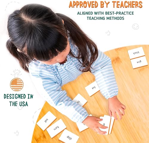 Miniatura 8 de merka Tarjetas flash de palabras a la vista 150 tarjetas, juego B frituras de palabras y vocabulario para lectura de primer grado