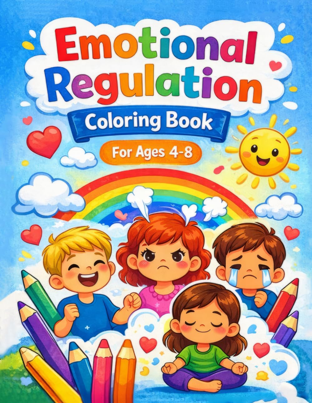 Emotional Regulation Coloring Book