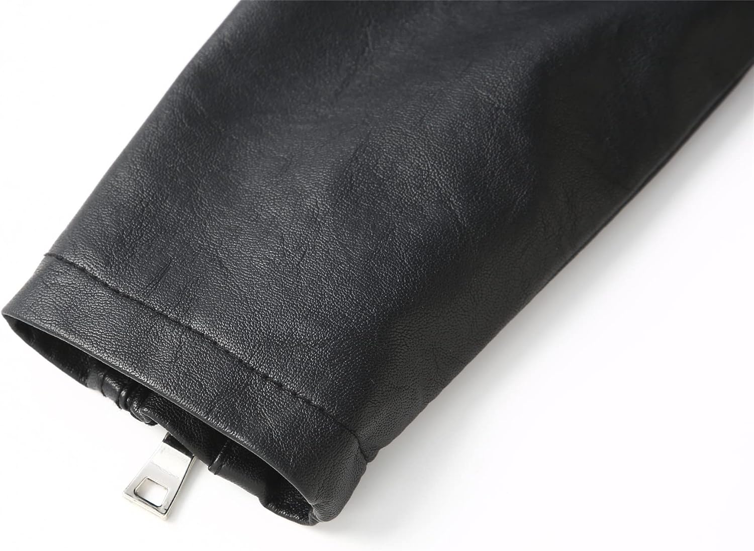 Girls Boys Biker Jacket Faux Leather Rivets Leather Motor Jacket For Kids 3-12Years - Image 6