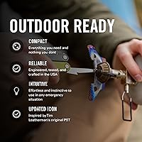 Vista 4 de LEATHERMAN, Multiherramienta de barras de refuerzo con cortadores de alambre reemplazables de primera calidad y sierra, pizarra musgosa