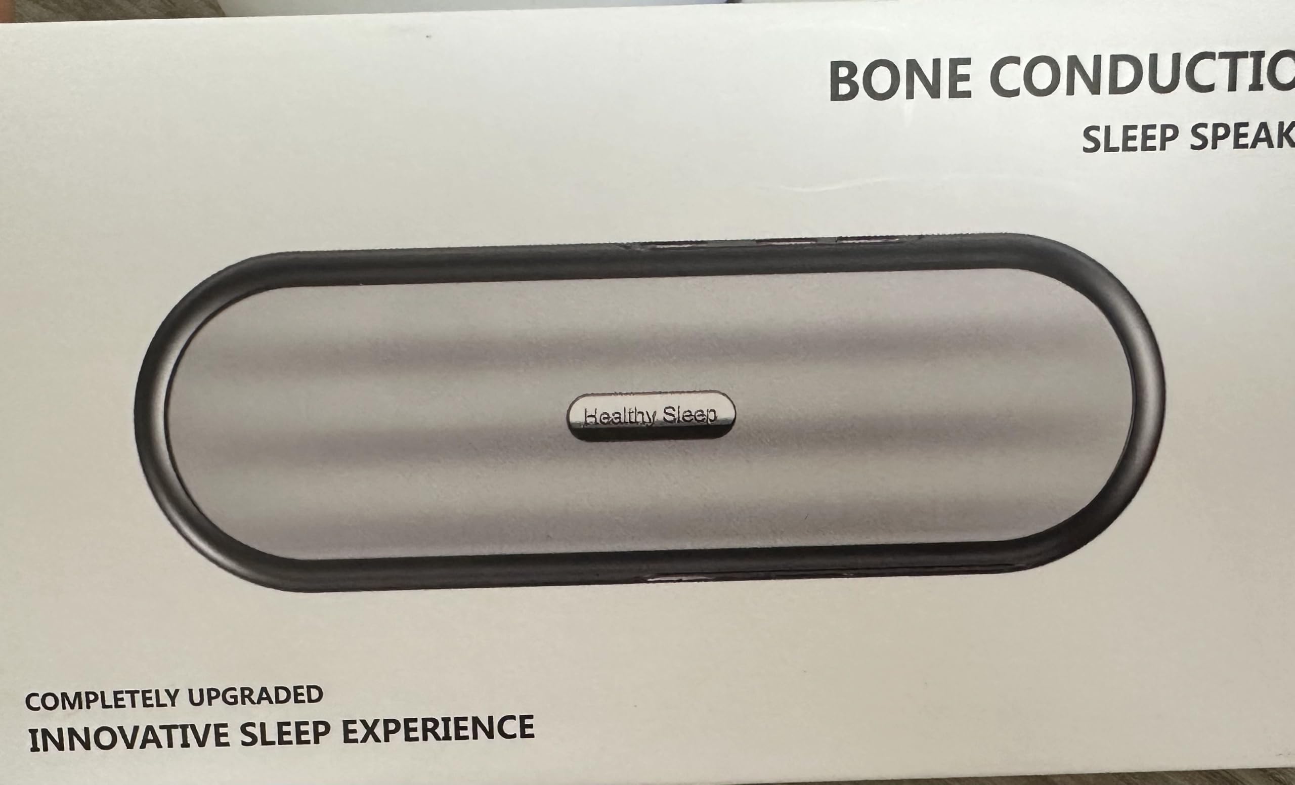 Altoparlante Bluetooth privato sotto il cuscino: tecnologia portatile a conduzione ossea aiuto sonno con rumore bianco per il relax