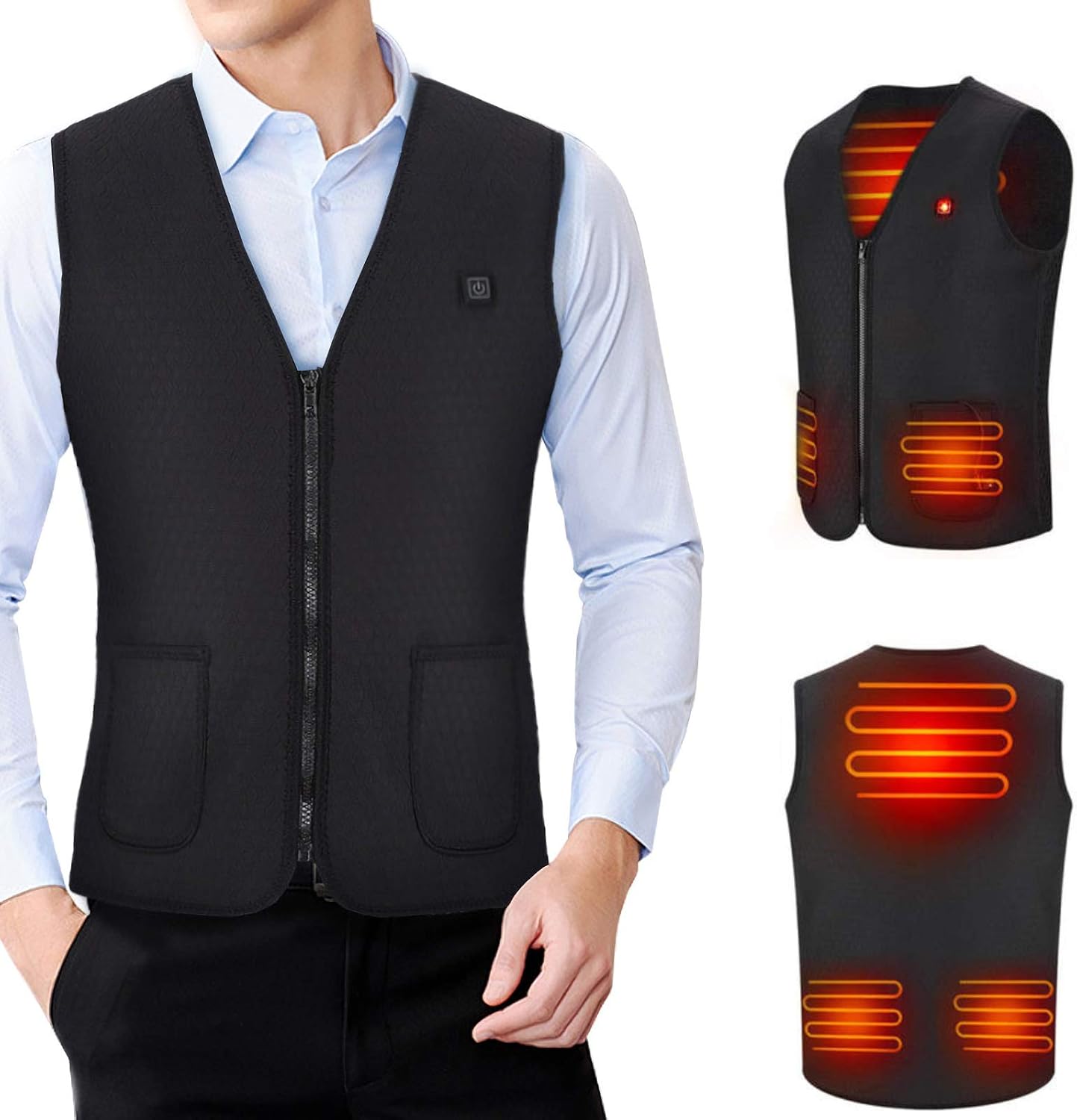 gilet riscaldato per donne rei