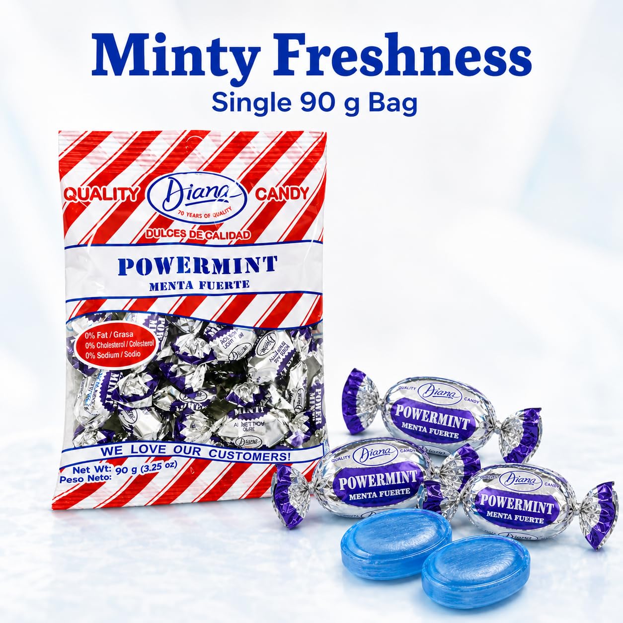 Amazon.com: Diana Power Mint - Powerful Breath Mints Individually