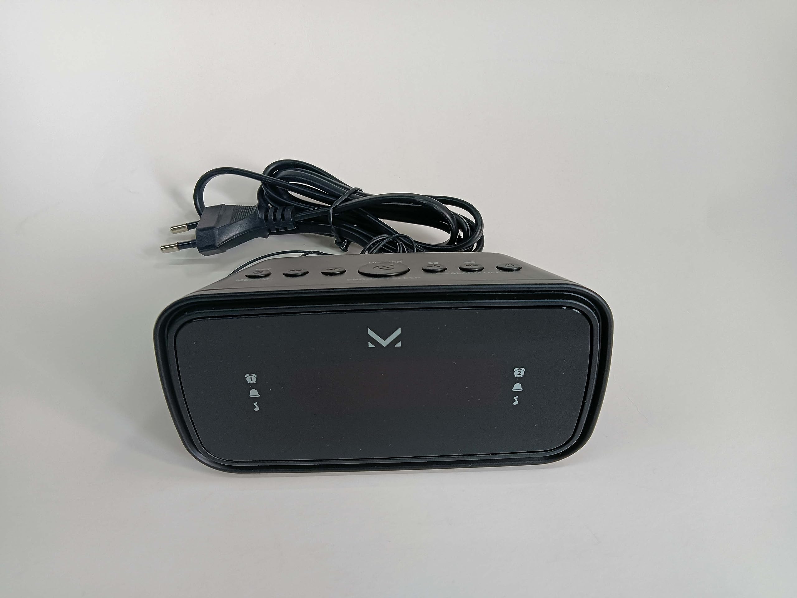 Majestic RS 166 Radiosveglia LED FM 230V 50Hz Nero