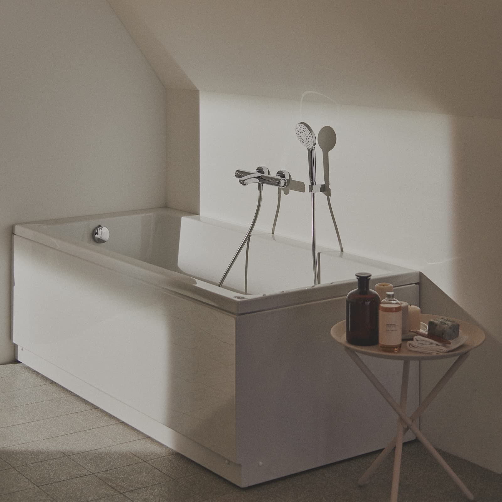 Ideal Standard Mitigeur thermostatique Bain-Douche Ceratherm T50 Sécurité & Anti-Brûlure Fonction Eco A7223AA
