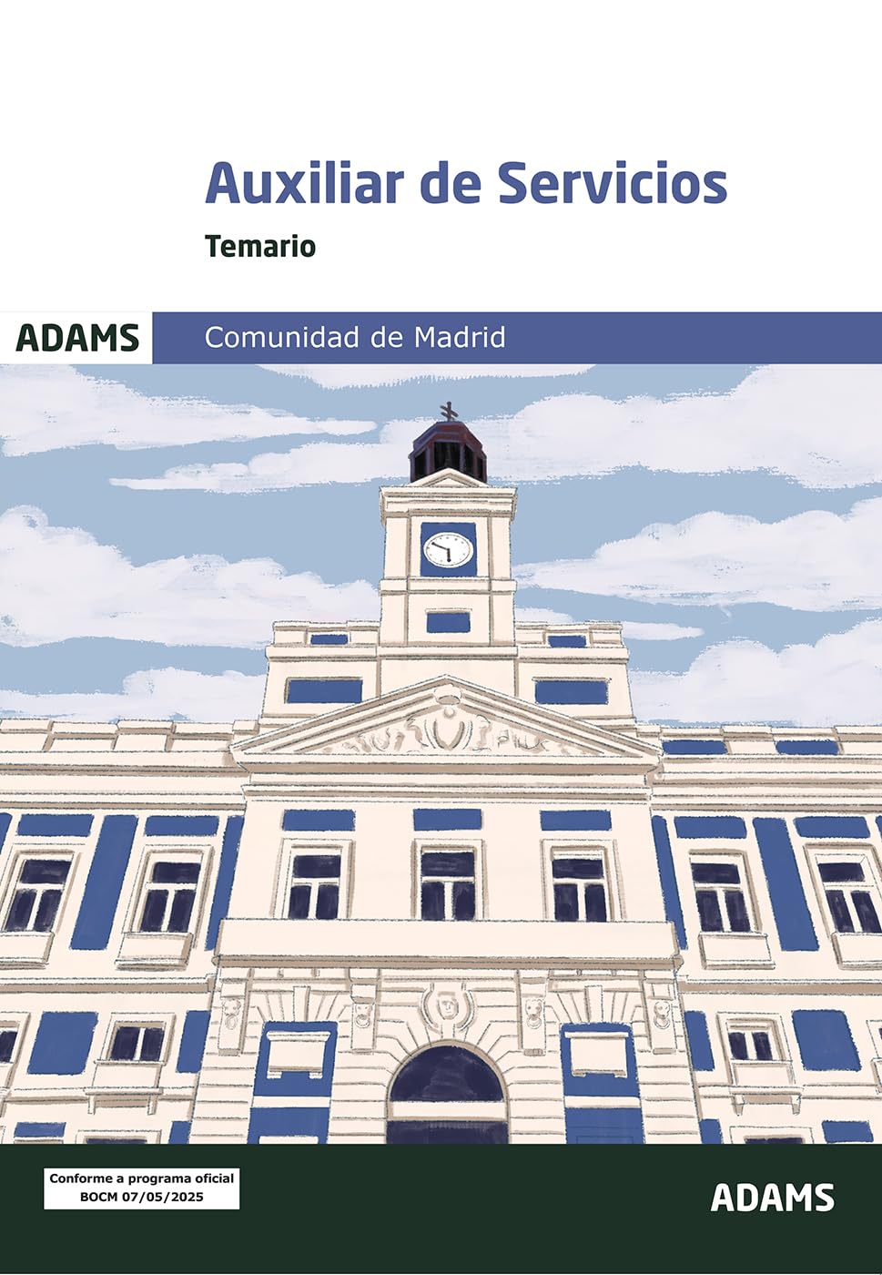 Temario Auxiliar de Servicios Comunidad de Madrid (OPOSICIONES)