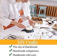 Vista 5 de AHSNYLC Cuentas de cera de abeja amarillas a granel, pellets de cera de abeja amarilla de 31.22 oz, pastillas de cera de abeja pura, fabricación