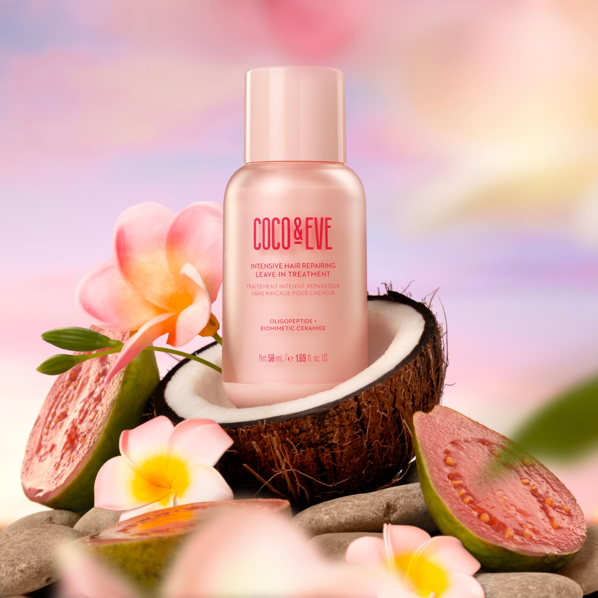 Amazon.com : Coco & Eve Hair Repairing Leave-In Treatment, 1.69