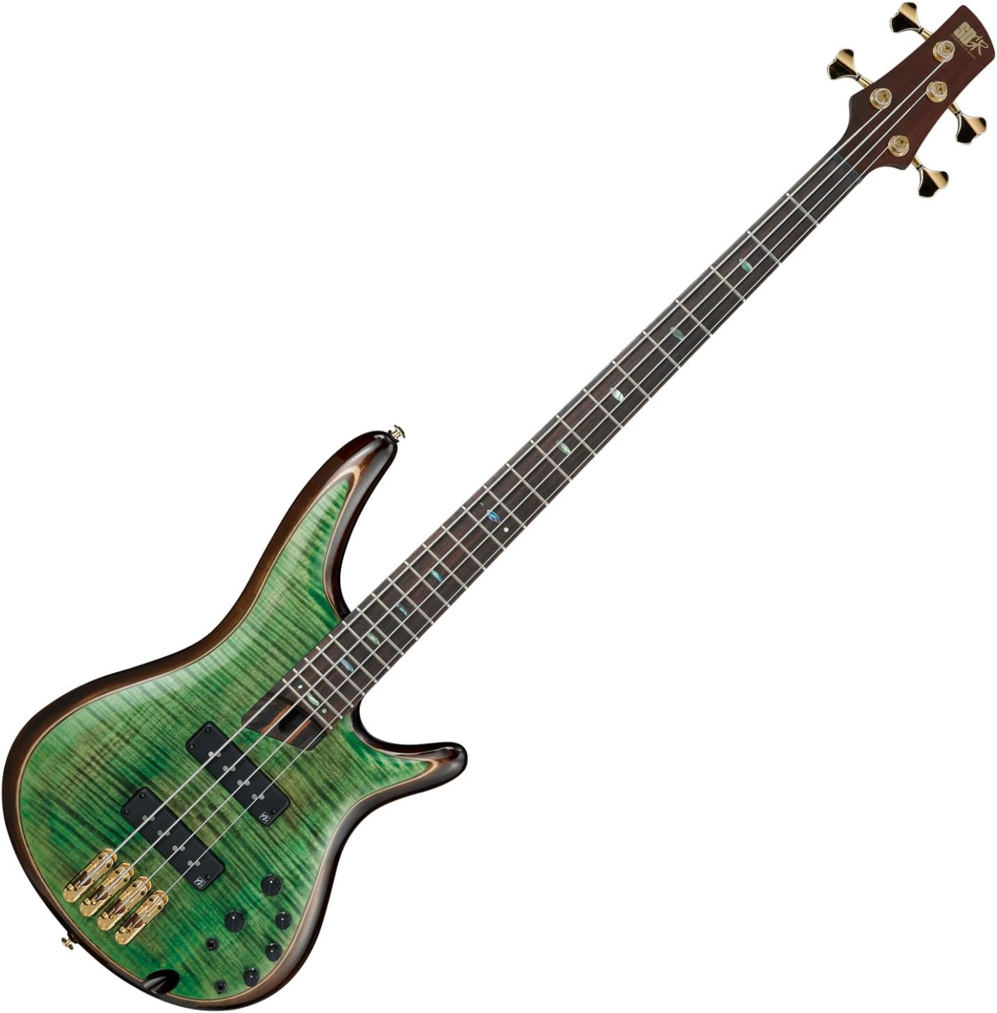 Ibanez SR1400EMLG SR Premium 4-String Mojito Lime Green Bass Guitar