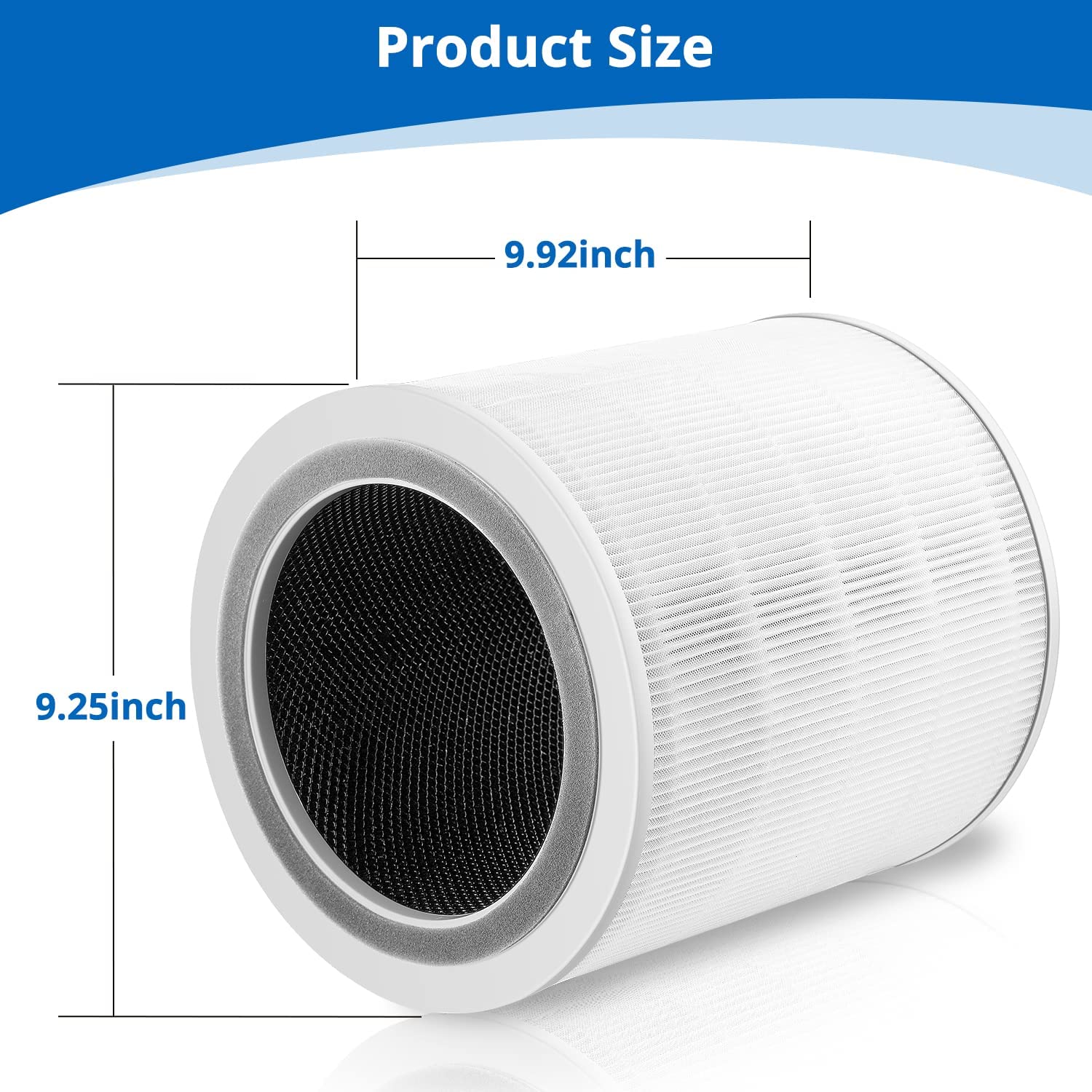 getalong [2 Pack] Filtr zamienny Core 400S Kompatybilny z inteligentnym oczyszczaczem powietrza LEVOIT Core 400S Smart WiFi, filtr HEPA H13 True, pasuje do Core400S-RF
