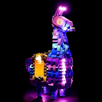 LED Light Compatible with Lego Fortnite Supply Llama, Upgraded Lighting Kit for lego 77071 Building SetModel Not Included