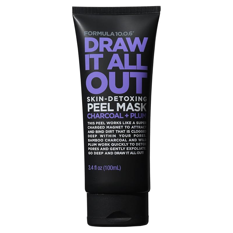 FORMULA 10.0.6 Draw It All Out Máscara peel-off facial de carvão, 96 g