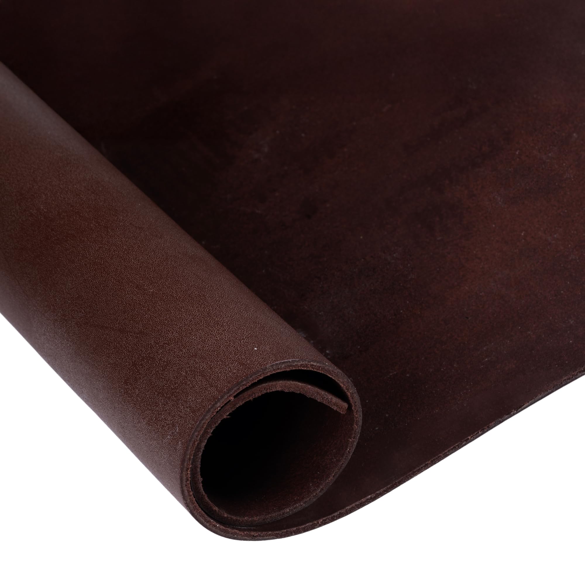 WeaverHandcraft DDM Cow Butt Leather Sheet – 100% Full Grain, Natural Vegetable Tanned Leather for Belts, Saddlery, Knife Sheath, Handcraft, DIY & Leather Crafts (3.5–4mm) (Chestnut)-image-8