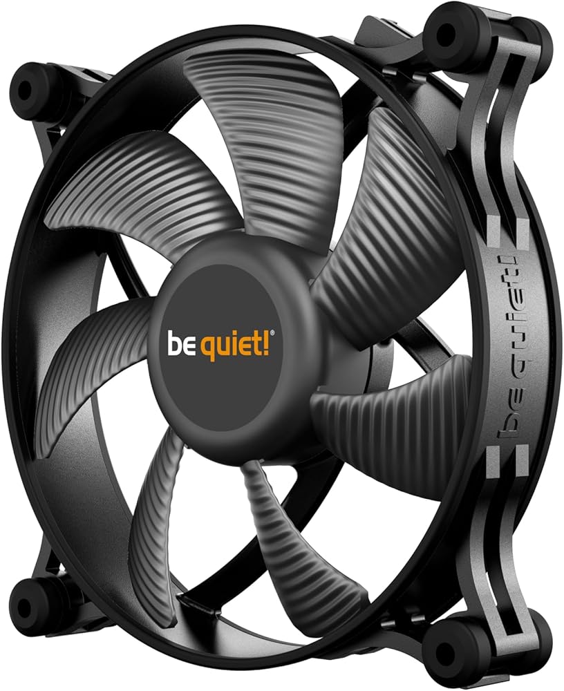 be quiet! Shadow Wings 2 120mm PWM, Silent Computer Fans, Low Noise Operation, Rubber Fan Frame, Designed in Germany thumbnail 2