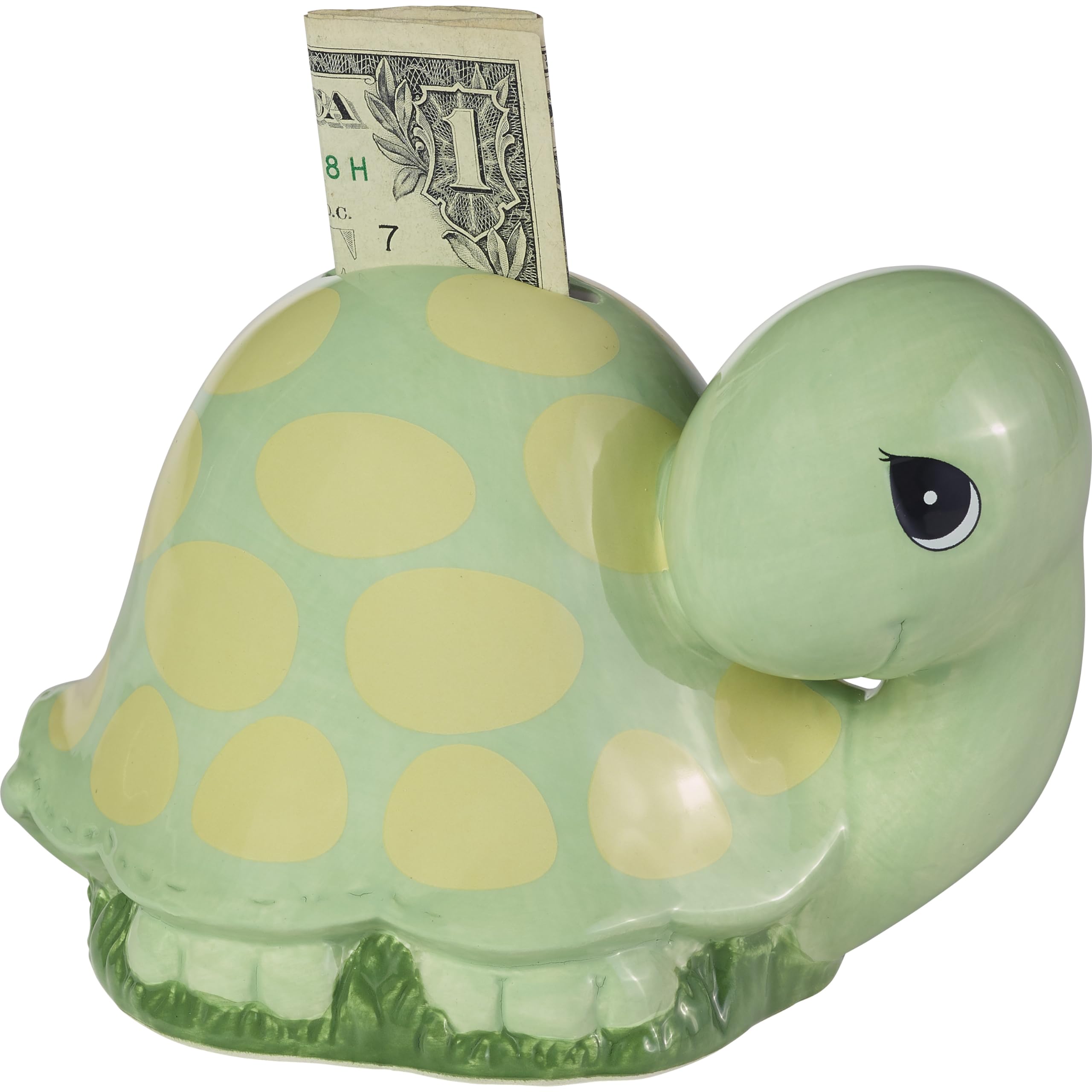 Amazon.com: Precious Moments 222403 Turtle-y Love You Ceramic Bank : Toys &  Games