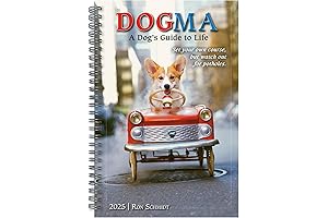 Weekly & Monthly Dogma Planner: A Dog's Guide to 2023