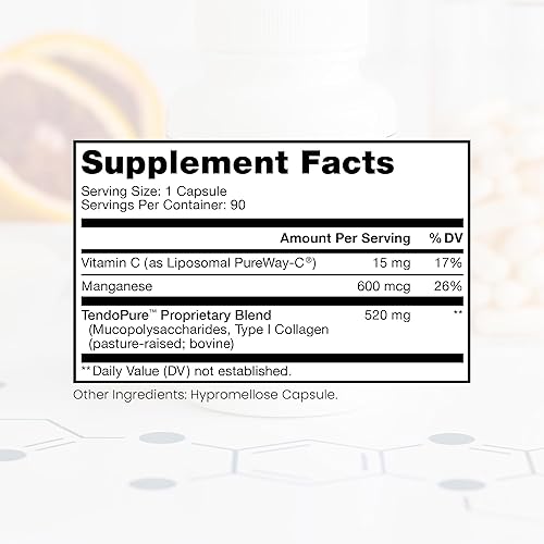 Miniatura 2 de Pure Therapro Rx Lesión aguda | Soporte de tendones y ligamentos | Dosis clínica conveniente una vez al día | Apoya la salud del tendón, el