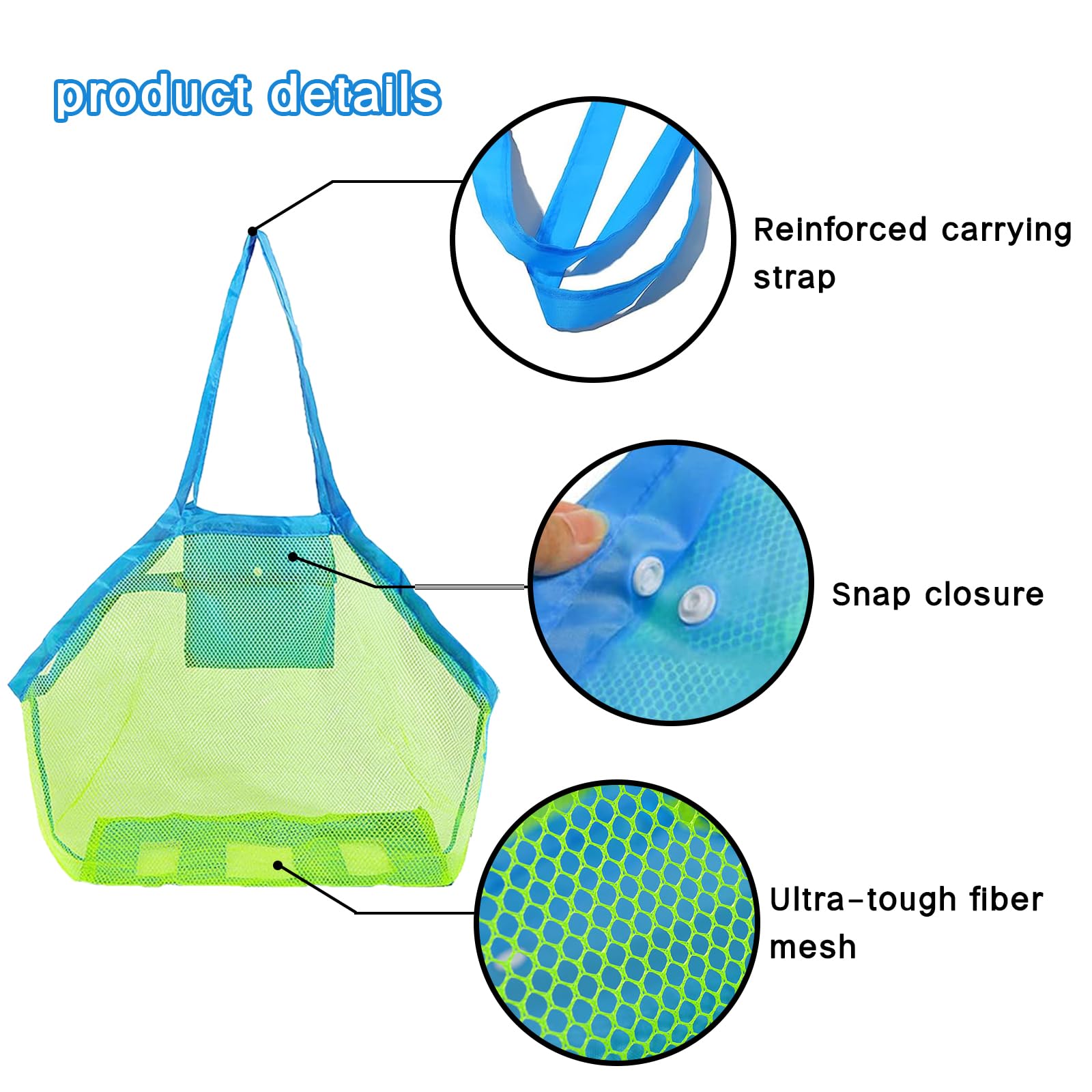Bolsa De Malla Grande Para Playa XiXiRan | Bolsa Plegable Para Juguetes Y Arena, Ideal Para Familias Bolsa Playa Malla Grande Juguetes Niños Plegable Bolsa De Malla Grande Para Playa XiXiRan | Bolsa Plegable Para Juguetes Y Arena, Ideal Para Familias Bolsa Playa Malla Grande Juguetes Niños Plegable
